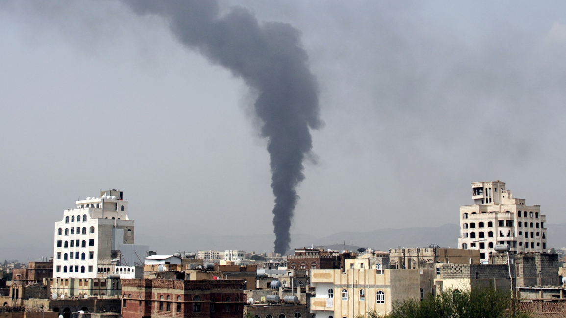 Koalisi Pimpinan Saudi Hancurkan 7 Drone Dan Gudang Senjata Syi'ah Houtsi Di Sana'a Yaman